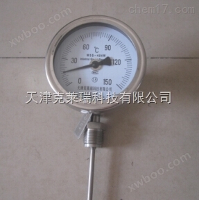 唐山WSS电接点双金属温度计,不锈钢双金属温度计