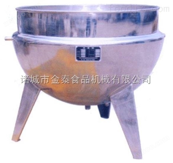 不锈钢立式蒸汽带保温层夹层锅