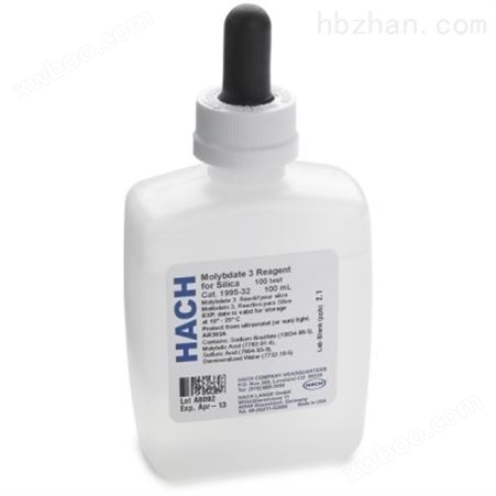 美国HACH哈希2604100（26041-00）钼酸盐试剂（*）