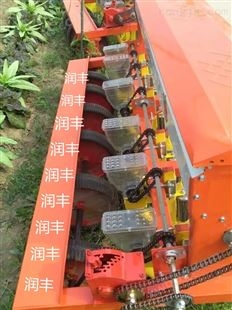 新款精播机 拖拉机带动施肥播种机 行距可调