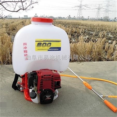 农田植保汽油打药机 背负式喷雾器工作效率