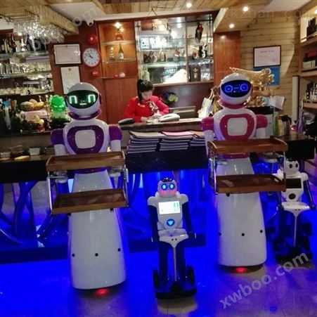 迎宾机器人、餐厅机器人、饭店机器人