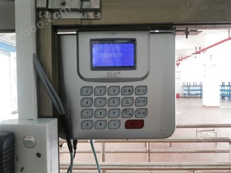 QDXF-8广西美食街多功能刷卡机，启点专业食堂消费机厂家安装
